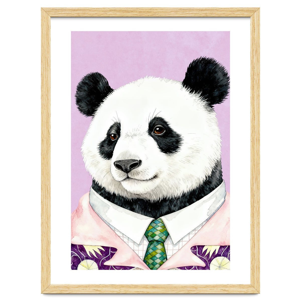 Dapper Panda Portrait