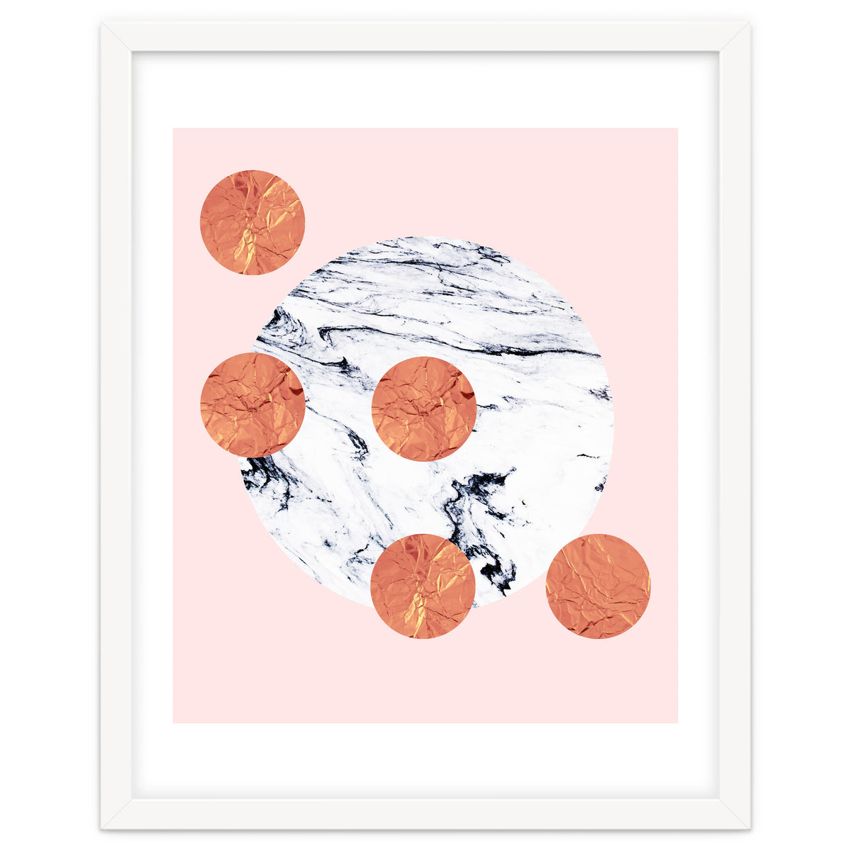 Marble + Pink + Copper