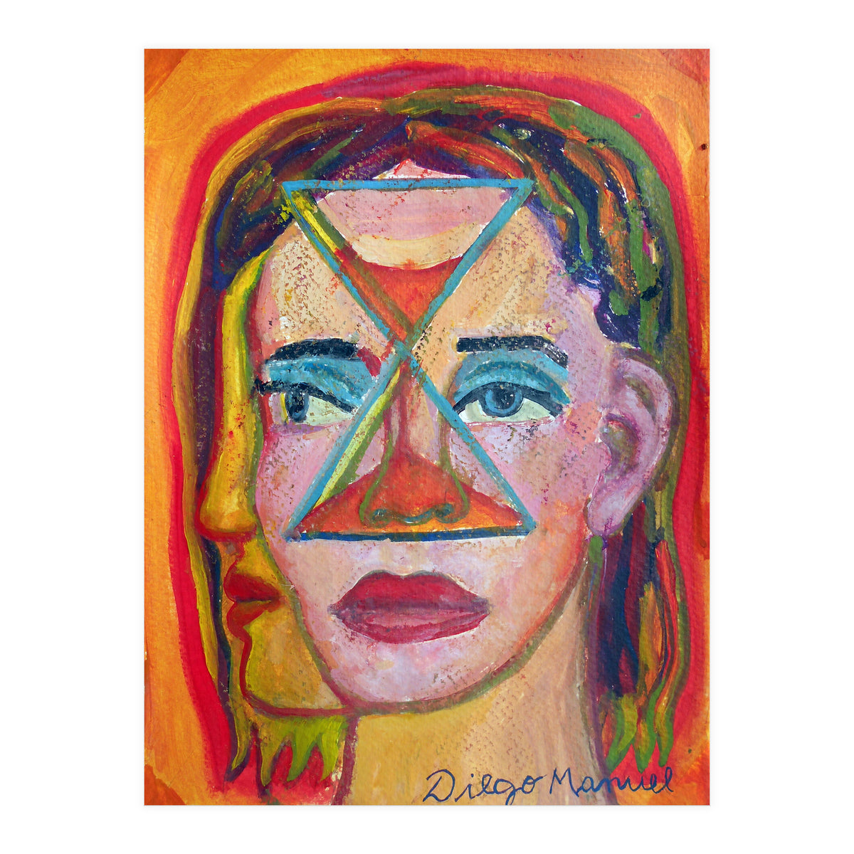 Cabeza De Mujer 15 (Print Only)