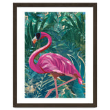 Flamingo in the jungle thumbnail