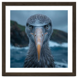 Majestic Albatross Facing Camera Over Ocean thumbnail