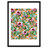 Frosty Florals || #society6 #decor #buyart thumbnail