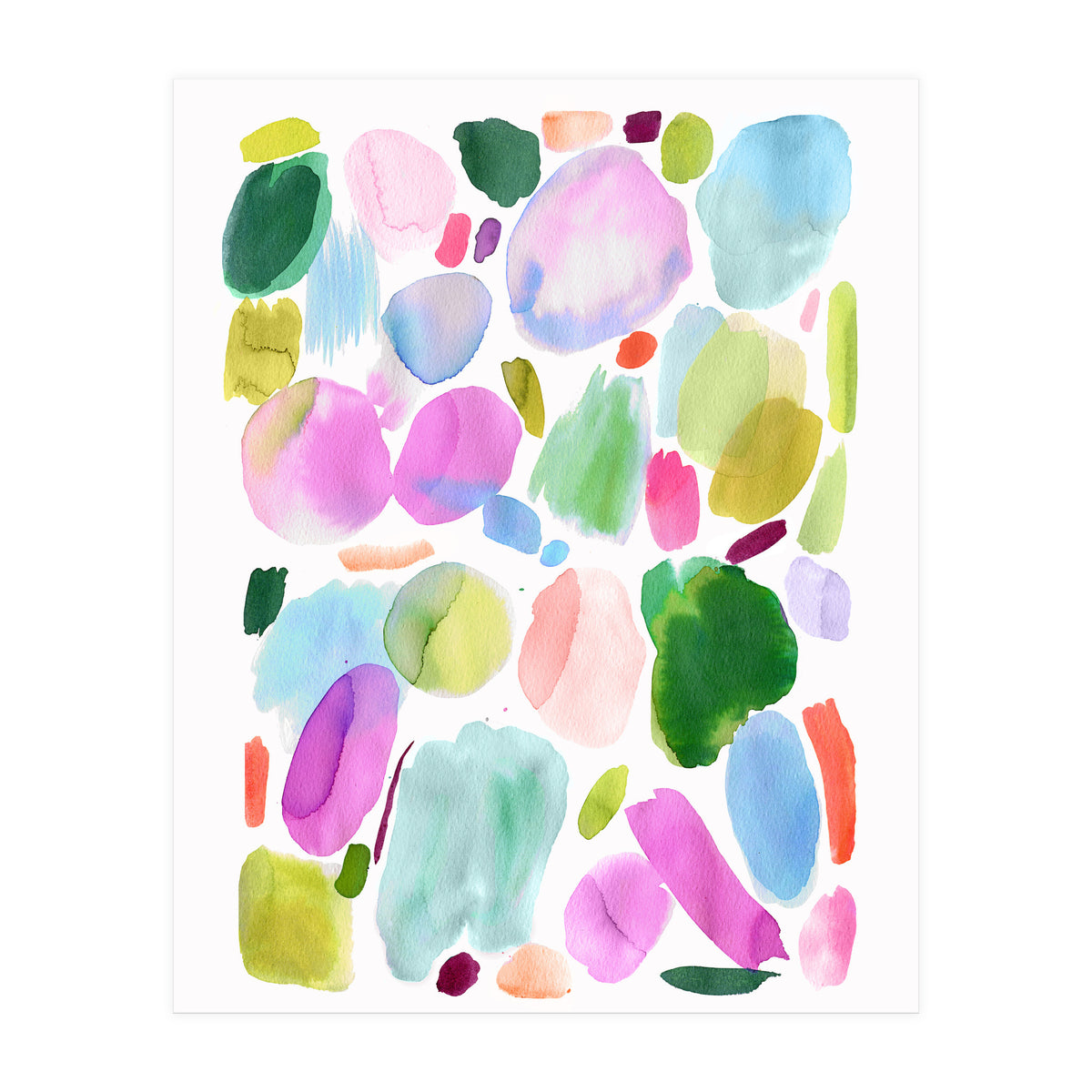 Watercolor Abstract Bold III (Print Only)
