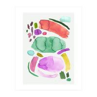 Watercolor Abstract Bold II (Print Only)