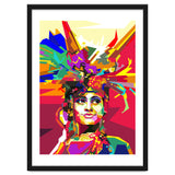 Beauty Traditional Ethnic Woman Pop Art thumbnail