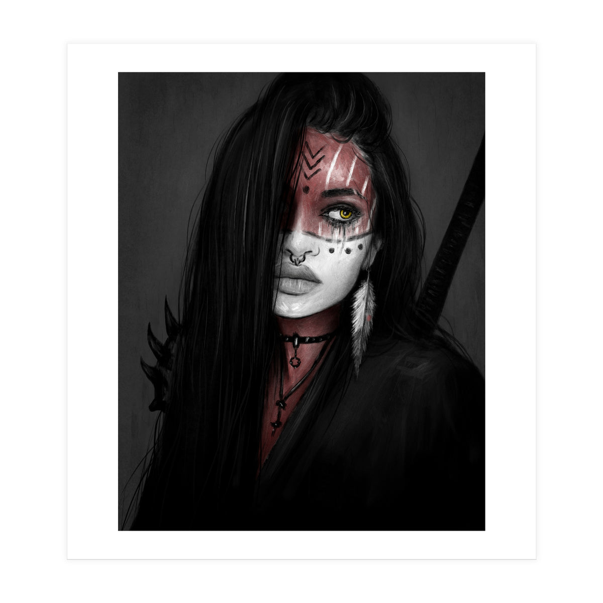 Dressed In Black (Print Only)