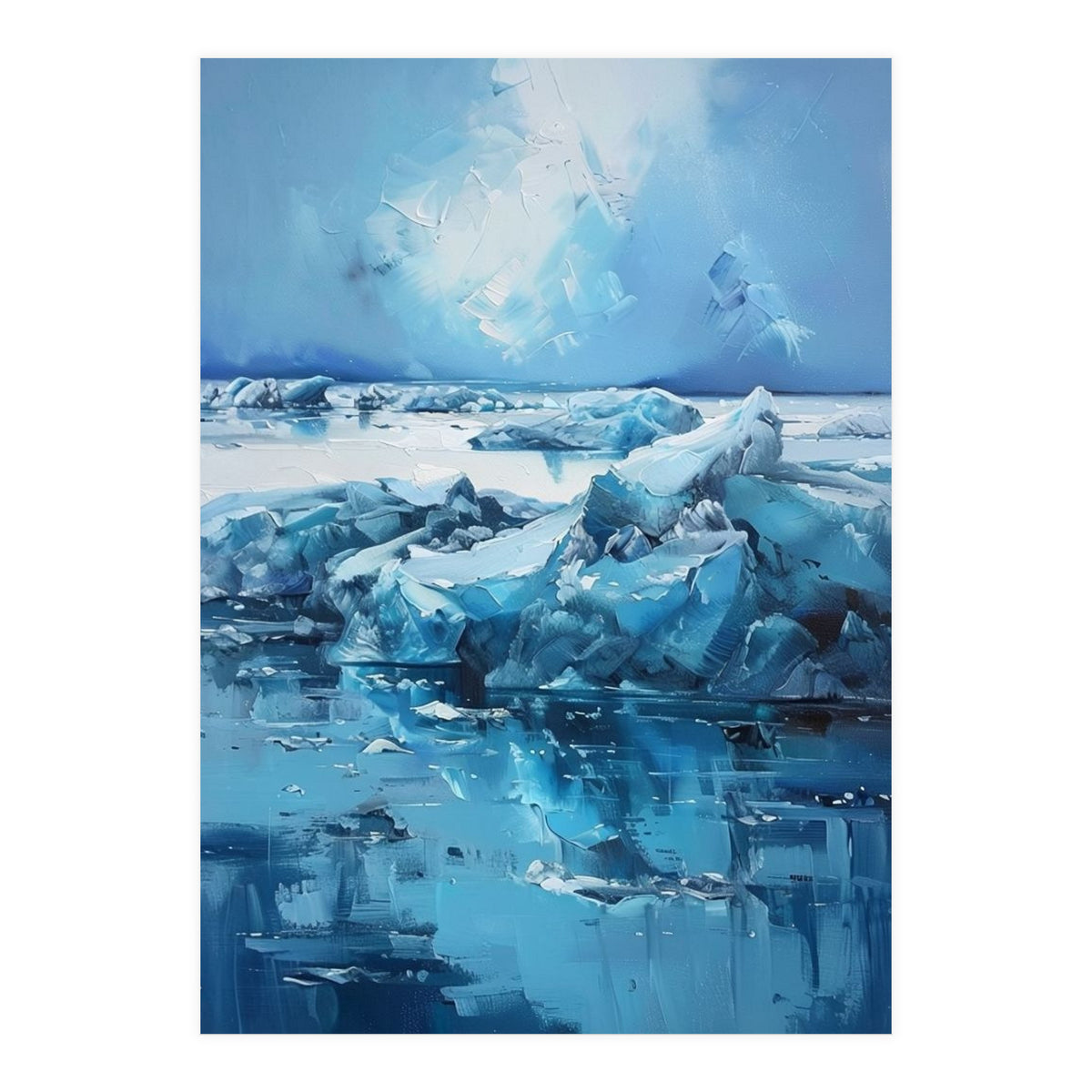 The Silent Fracture of Cerulean Giants (Print Only)