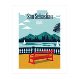 San Sebastian Beach, Spain (Print Only) thumbnail