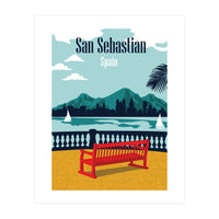 San Sebastian Beach, Spain (Print Only)