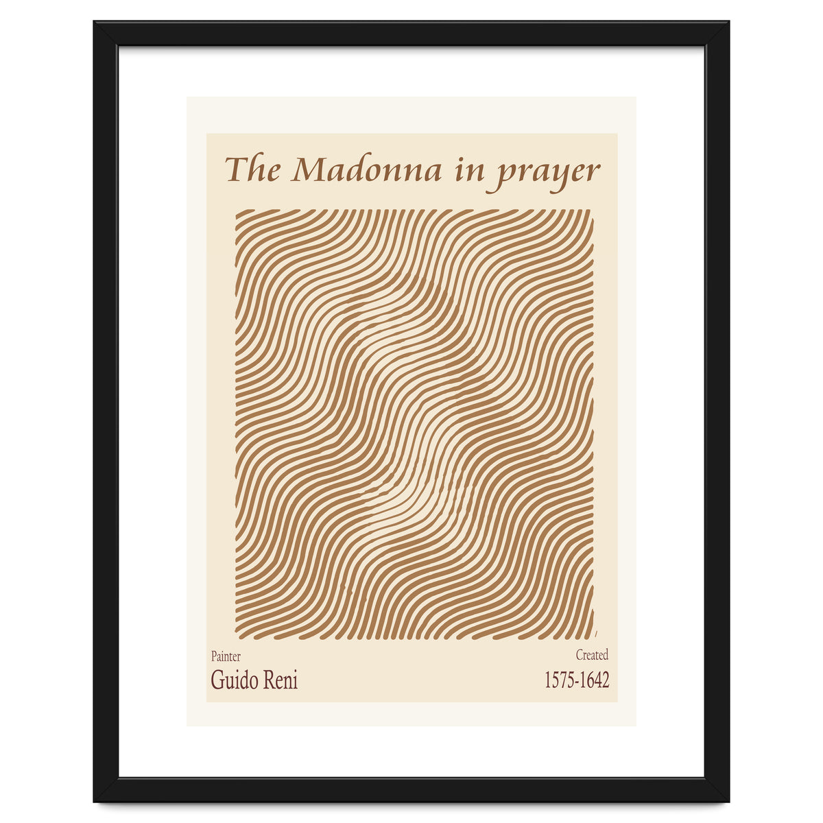 The Madonna In Prayer by Guido Reni