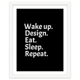 Wake Up Design Eat Sleep Repeat thumbnail