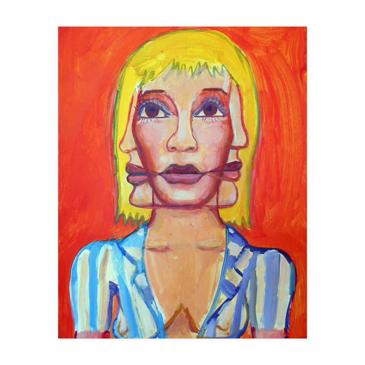 Cabeza De Mujer 3 (Print Only)