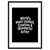 World's most coolest, creative and wonderful artist thumbnail