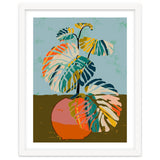 Colorful Monstera Leaves thumbnail