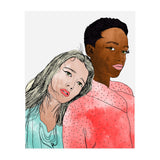 Egalitarism | Equality Anti-racism Feminism Multiculturism | Individuality Watercolor (Print Only) thumbnail