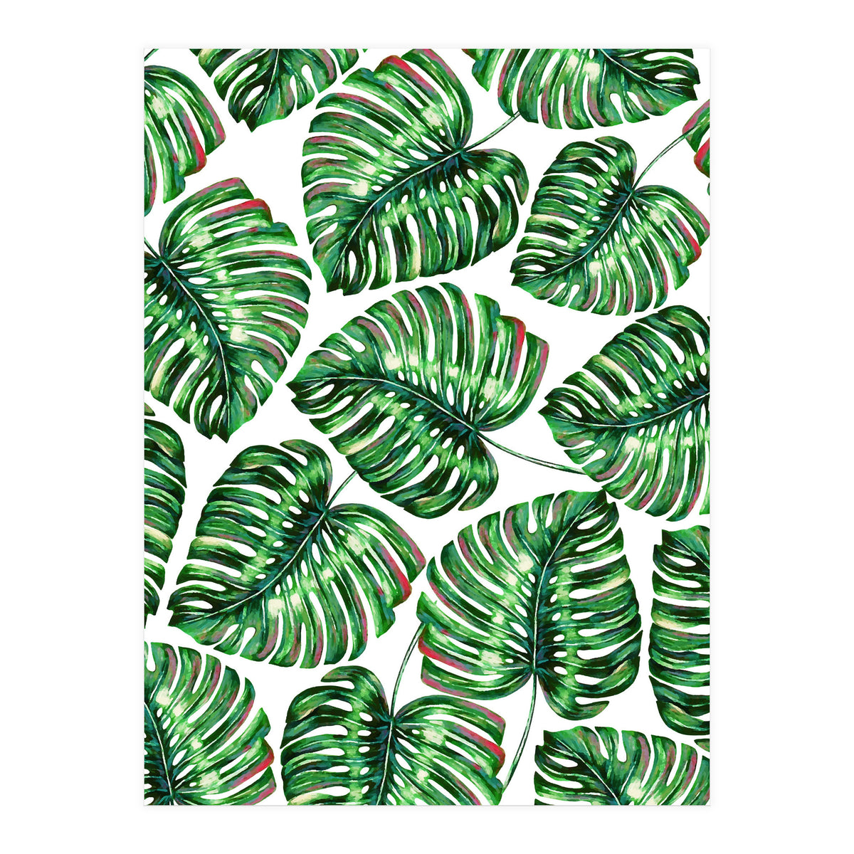 Tropical Greenery #society6 #decor #buyart (Print Only)