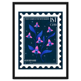 Bedfordshire Bee Orchid Postage Stamp thumbnail