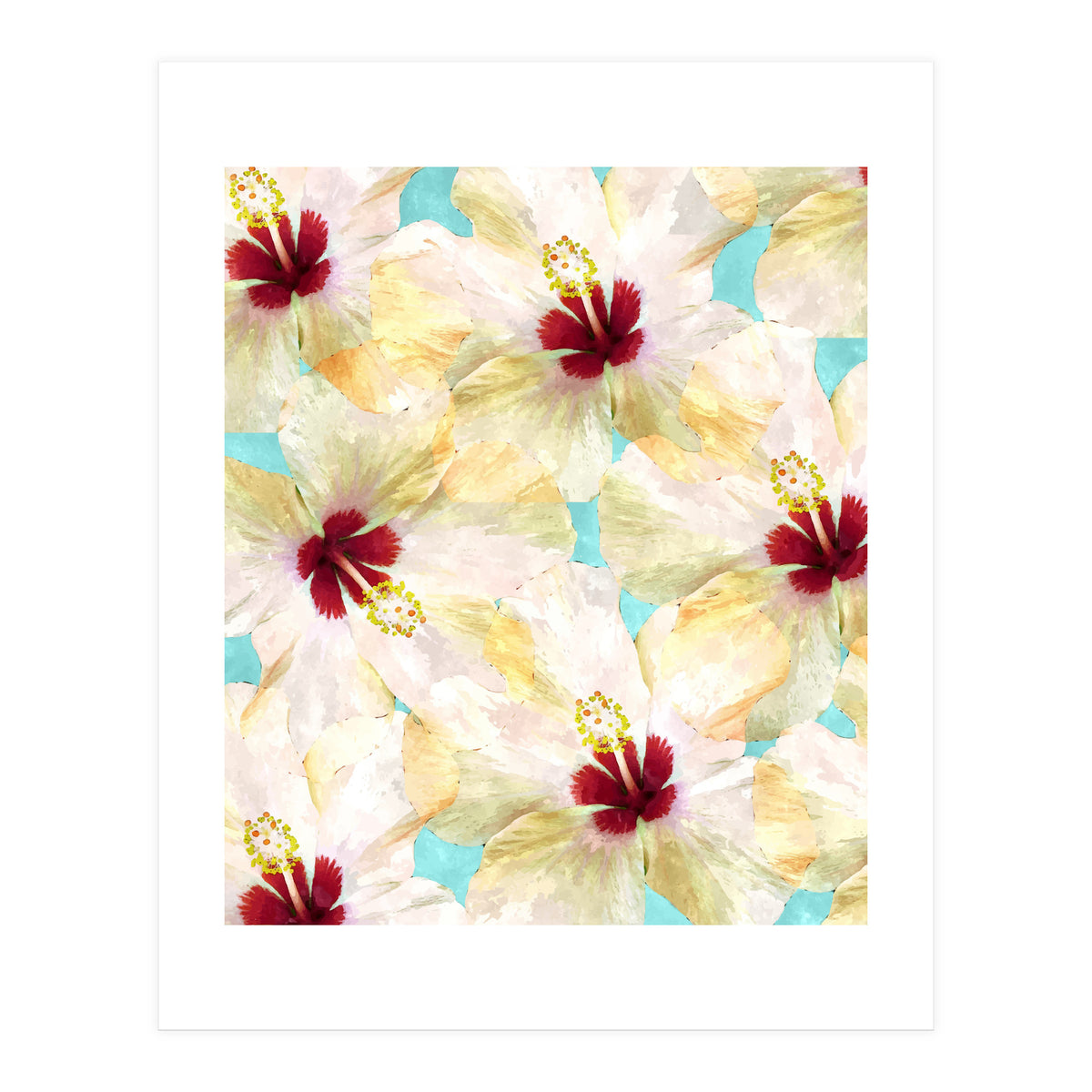 Hibiscus On Steroids (Print Only)