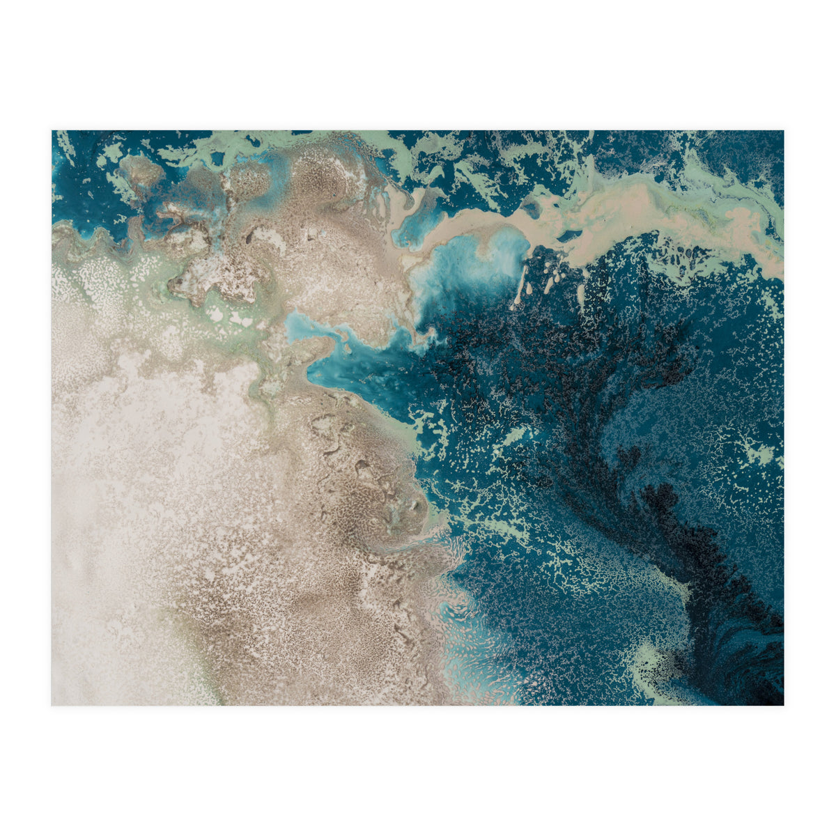 Teal Seas (Print Only)