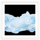 Blue & Silver Agate Glitter Texture 04 thumbnail