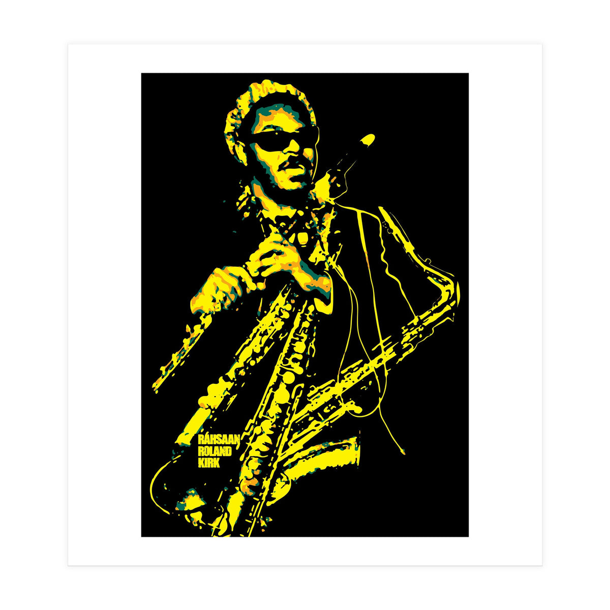 Rahsaan Roland Kirk v5 (Print Only)
