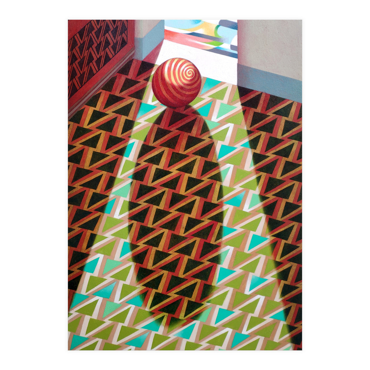 The entrance of the church (Print Only)