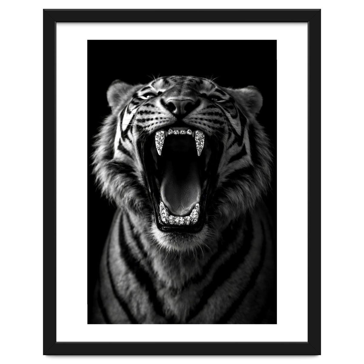Roaring Tiger portrait
