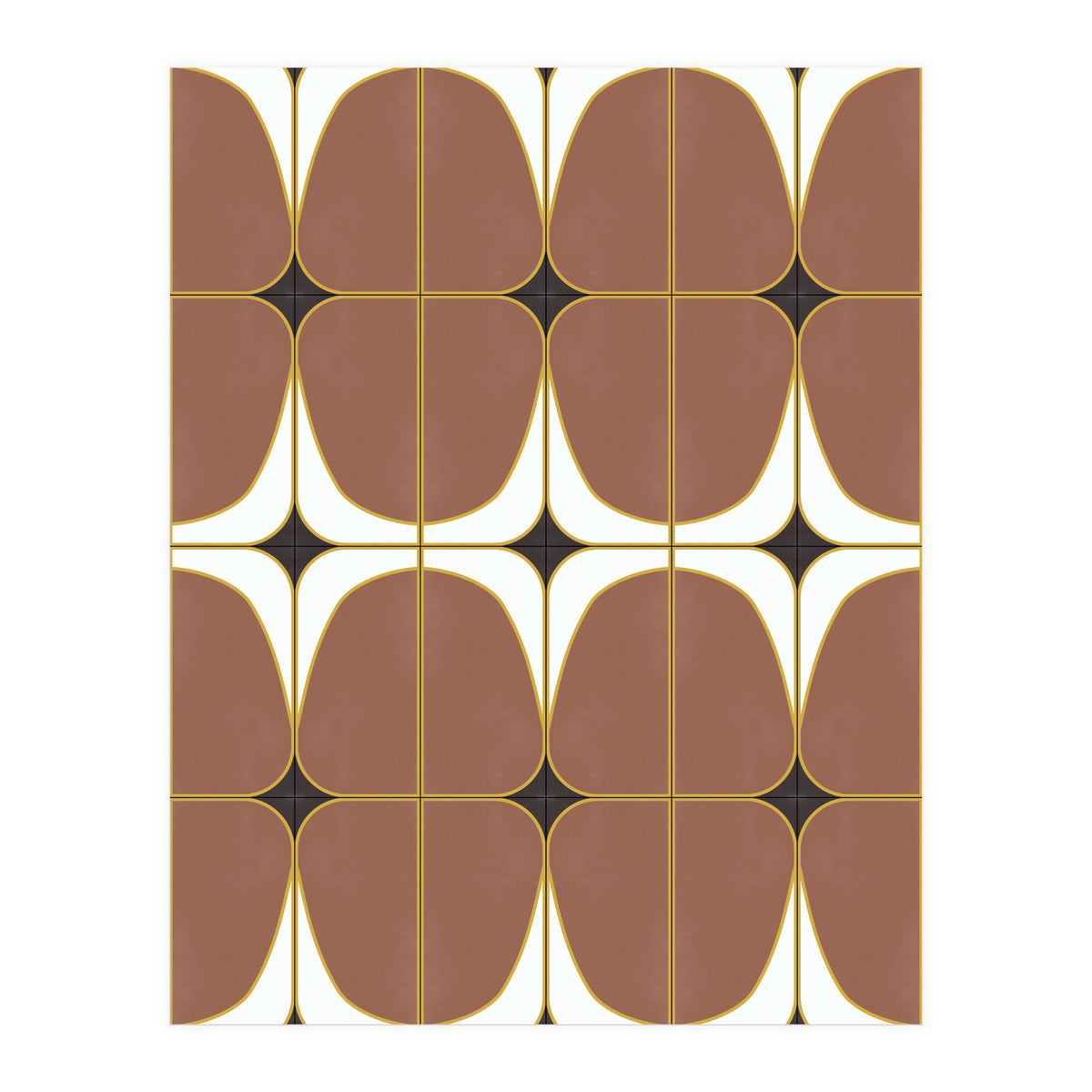 Elegant Sassy Seventies Tiles (Print Only)