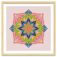 Colorful abstract mandala