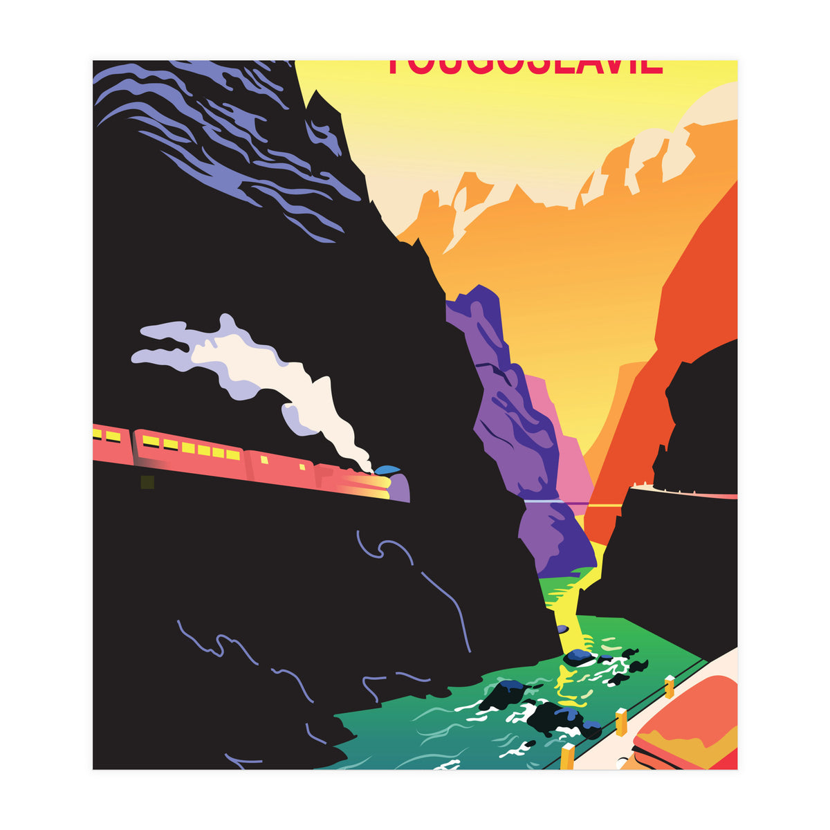 Visit Yugoslavia (Print Only)