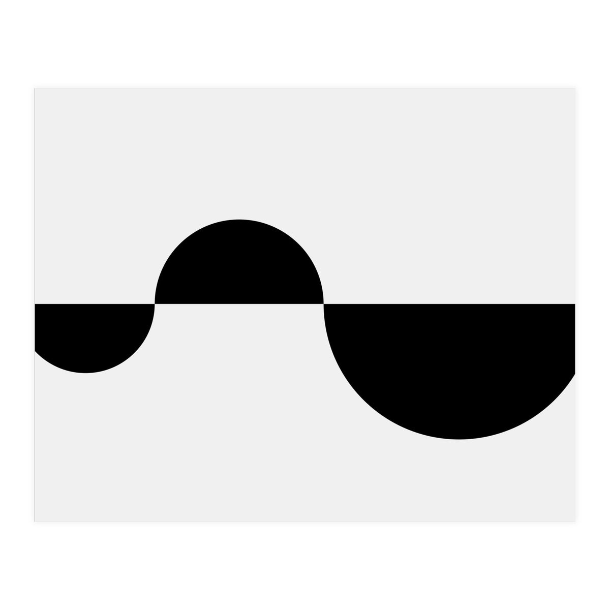 Wave Geometric Minimal (Print Only)