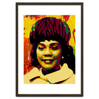 Coretta Scott King Colorful Abstract Art
