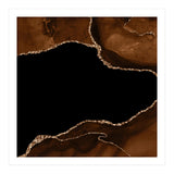 Brown & Gold Agate Texture 04 (Print Only) thumbnail
