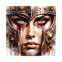 Iron Helm Warrior Queen (Print Only)