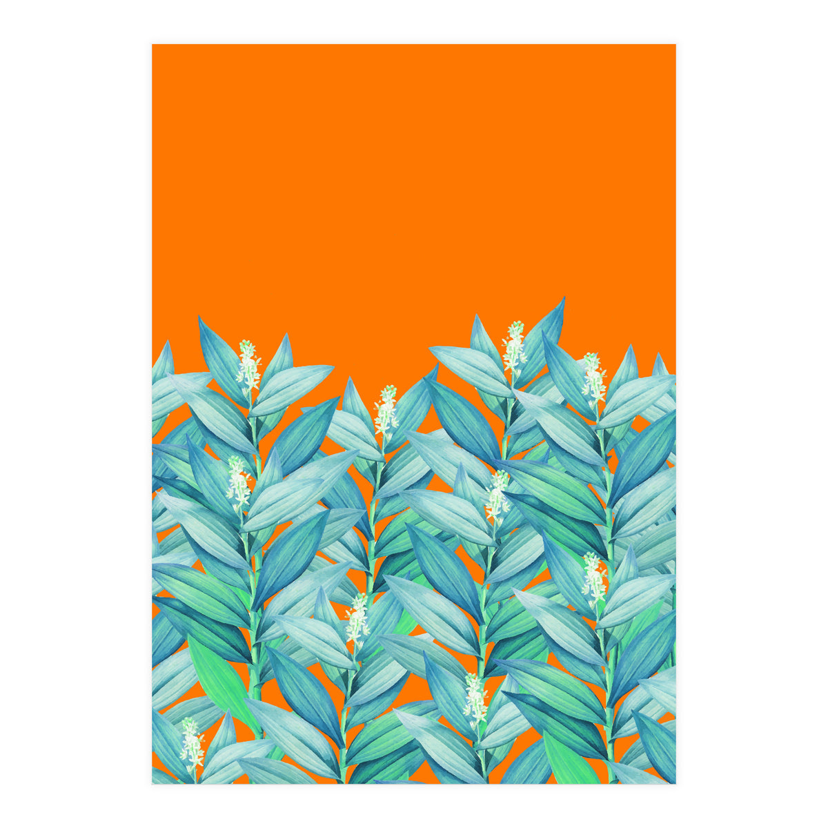 Nevertheless #Botanical Watercolor Illustration + Digital Art (Print Only)