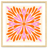 Symmetry Petals - pink and orange thumbnail