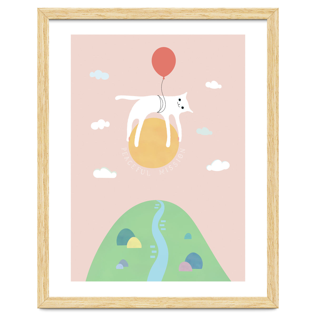 PEACEFUL MISSION CAT