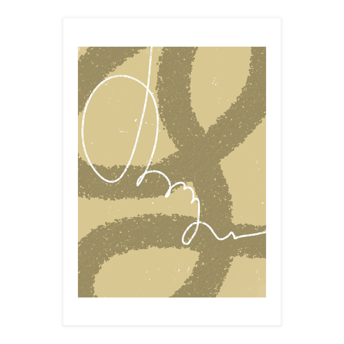 Dance of Lines on Sand Dunes (Print Only)