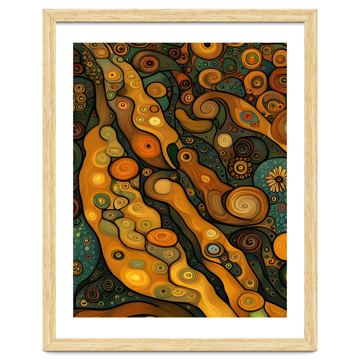 Artificial Masterworks - Klimt van Gogh