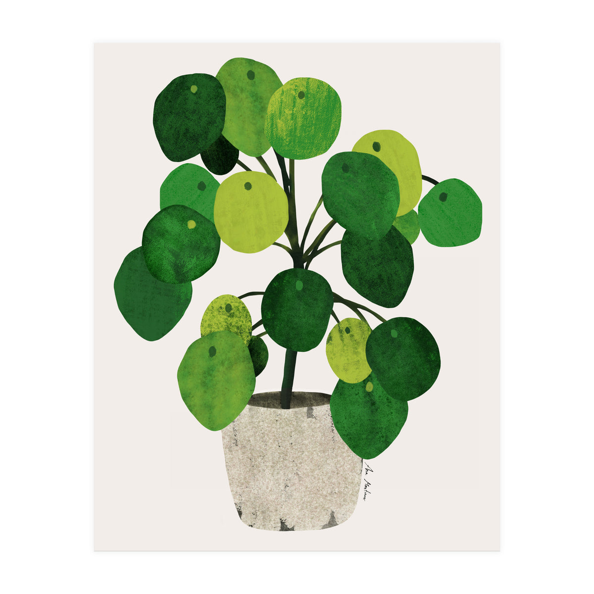 Pilea Plant (Print Only)
