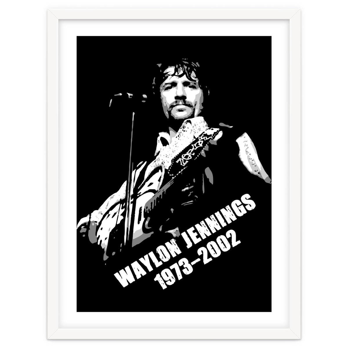 Waylon Jennings American Musician Legend
