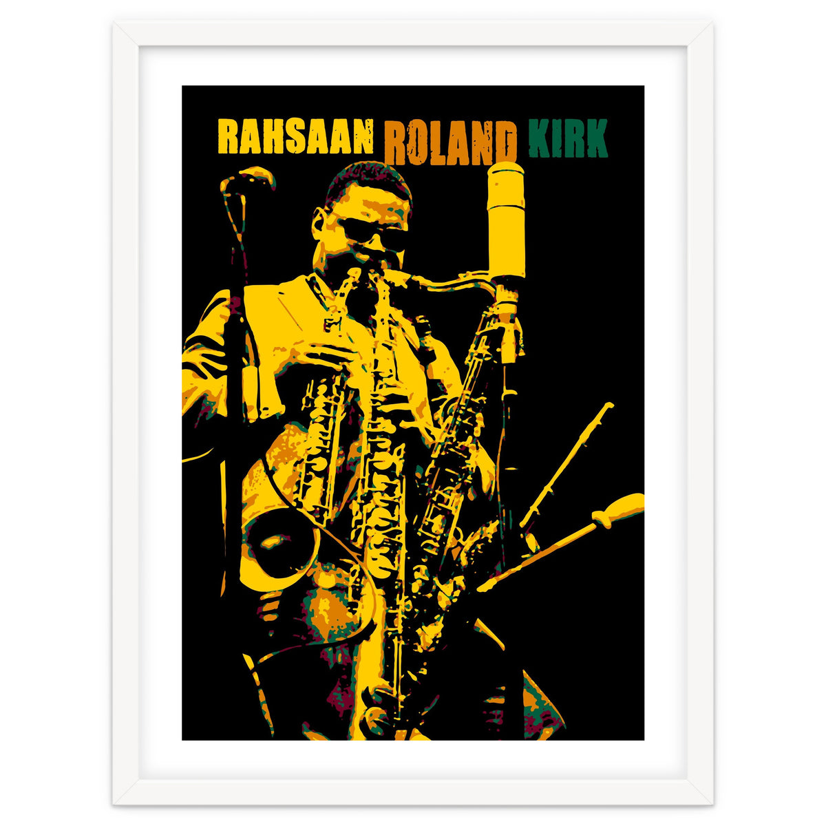 Rahsaan Roland Kirk Jazz Musician Legend 2