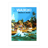 Waikiki, Hawaii (Print Only) thumbnail