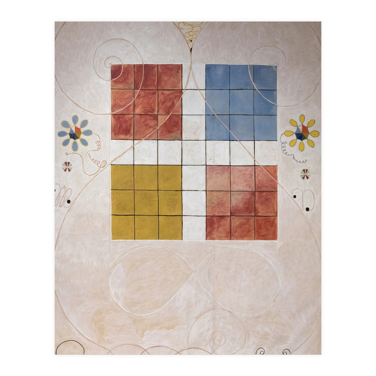 Hilma af Klint - The Ten Largest No 10 Old Age Abstract Spiritual Art (Print Only)