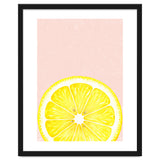 Lemon Slice, Fresh Citrus Kitchen Summer Art thumbnail