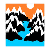 Mountainous River Mouth (Print Only) thumbnail