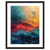 Abstract Textured Mountain Landscape thumbnail