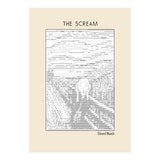 The Scream – Edvard Munch (ascii art)  (Print Only) thumbnail