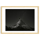 Matterhorn Switzerland Starry Night Mountain Photography thumbnail