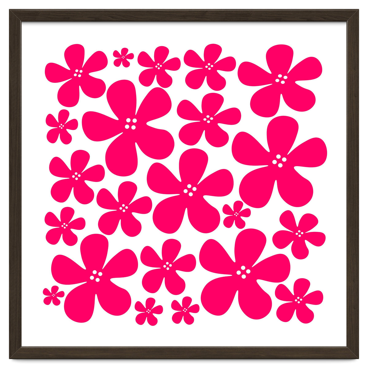 Pink Flowers Pattern